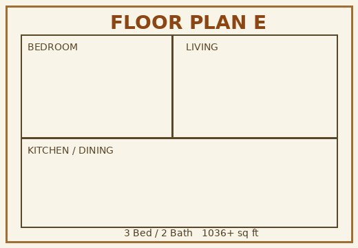 Floor Plan E
