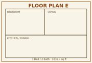 Floor Plan E