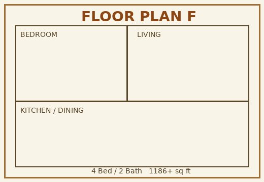 Schematic Floor Plan F